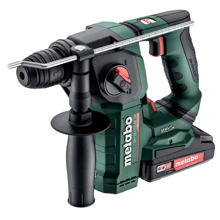 Gecertificeerd Martello perforatore batteria BH 18 LTX BL 16 Metabo Martello perforatore batteria BH 18 LTX BL 16 Metabo Echome