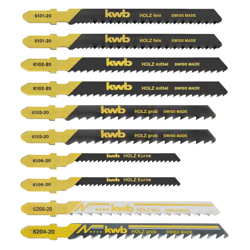Set 10 lame kwb gattuccio universale Einhell Set 10 lame kwb gattuccio universale Einhell Echome Tijdelijk Beschikbaar