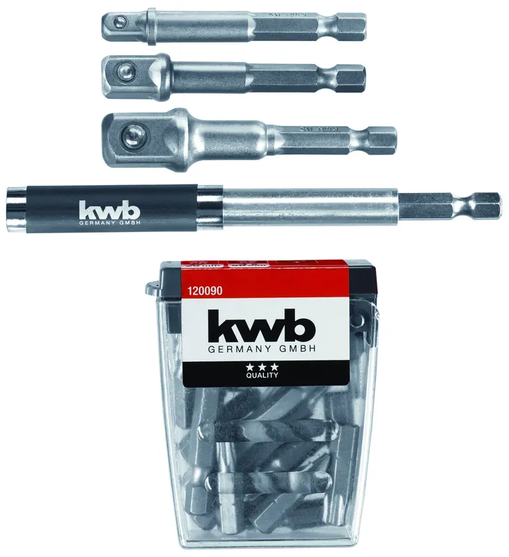 Set 23 adattatori Bit Box kwb Einhell Set 23 adattatori Bit Box kwb Einhell Echome Flitsaanbieding
