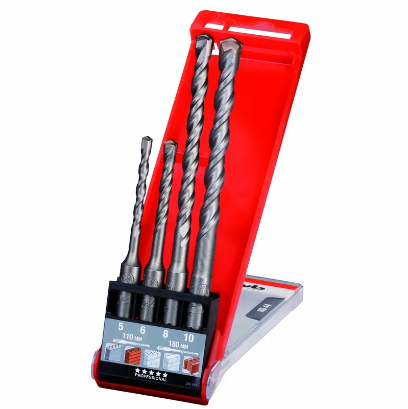 Op = Op Set 4 punte martello percussione SDS Plus kwb Einhell Set 4 punte martello percussione SDS Plus kwb Einhell Echome