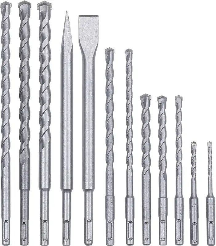 Beperkt Aanbod Set valigetta 12 pezzi martello percussione SDS Plus kwb Einhell Set valigetta 12 pezzi martello percussione SDS Plus kwb Einhell Echome