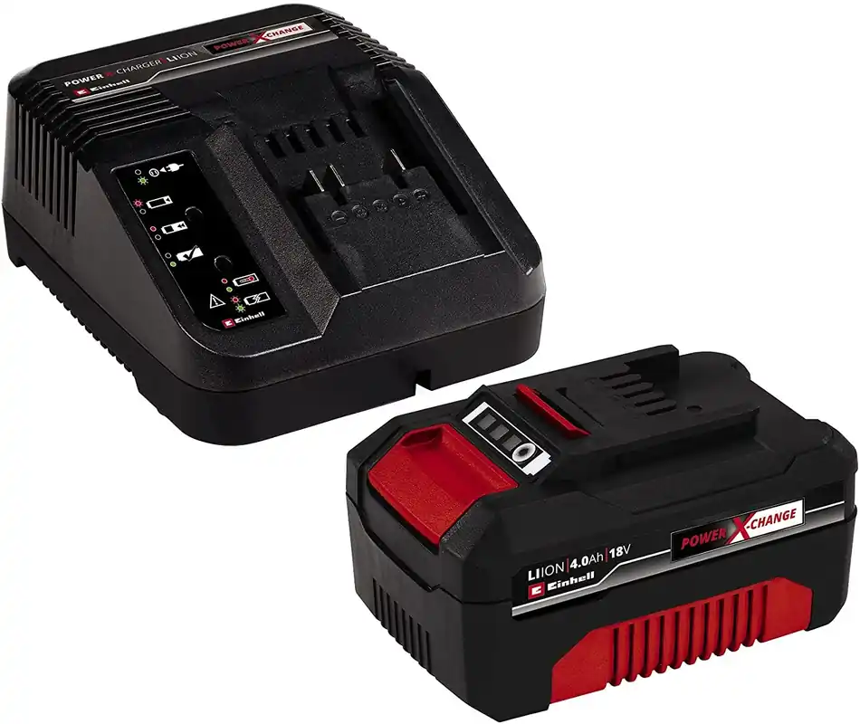 Populair Starter Kit batteria 4 Ah PXC Power X-Change Einhell Starter Kit batteria 4 Ah PXC Power X-Change Einhell Echome