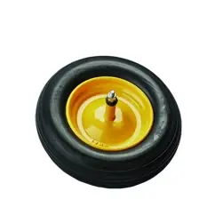 Beperkte Voorraad Ruota pneumatica piena carriola anello RCA Smai Ruota pneumatica piena carriola anello RCA Smai Echome