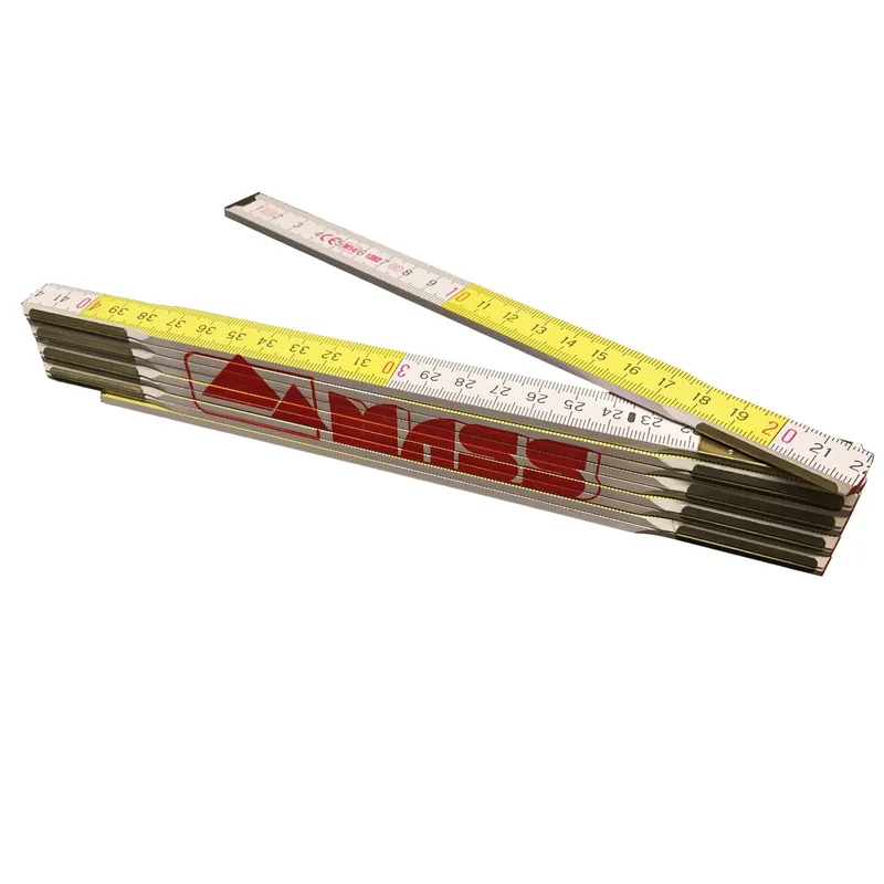 Goedkoop Doppiometro professionale faggio 2 metri Extra Mass Doppiometro professionale faggio 2 metri Extra Mass Echome