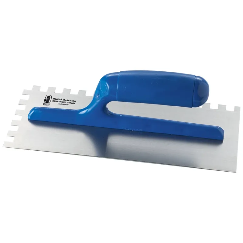 Express Levering Frattazzo dentato lama acciaio stuccatura pavimenti rivestimenti Battifalci Frattazzo dentato lama acciaio stuccatura pavimenti rivestimenti Battifalci Echome