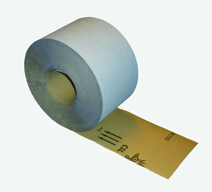 Gereduceerde Prijs Rotolo carta abrasiva collata legno metallo CSL Martin Rotolo carta abrasiva collata legno metallo CSL Martin Echome