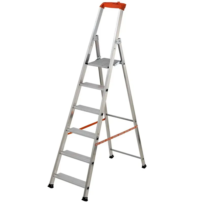 Scala multifunzione acciaio 6 gradini Stabila Gierre Scala multifunzione acciaio 6 gradini Stabila Gierre Echome Gecertificeerd