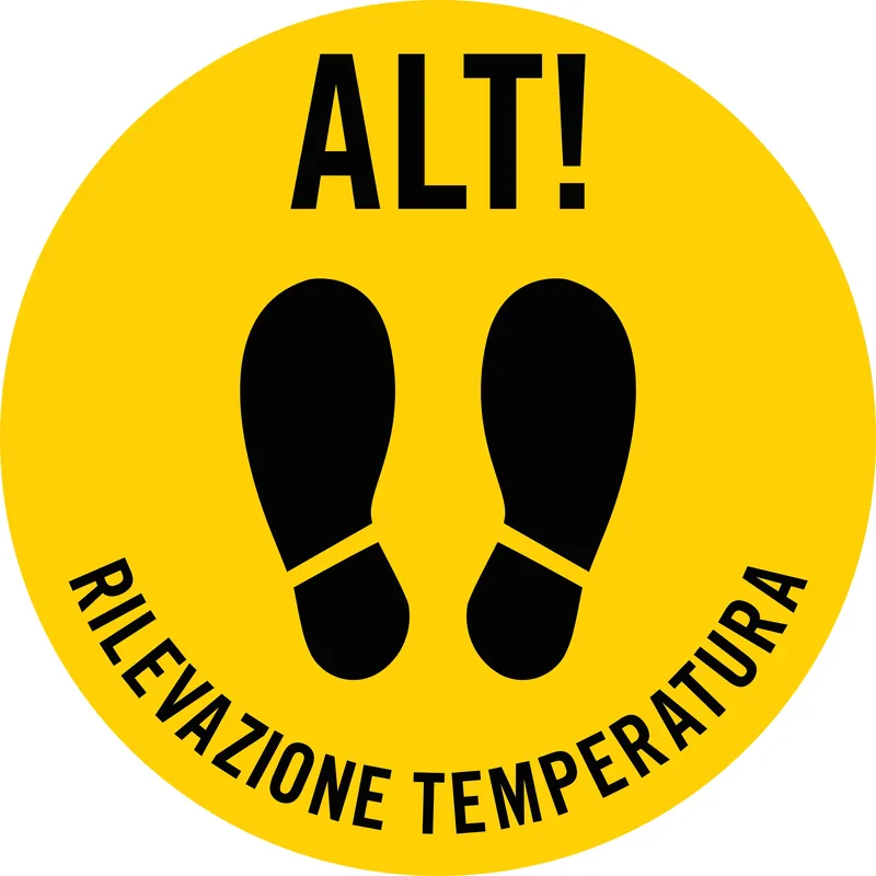 Korting Disco adesivo antiscivolo rilevazione temperatura Disco adesivo antiscivolo rilevazione temperatura Echome