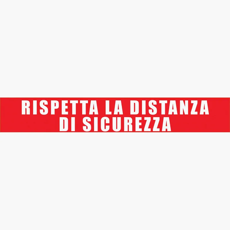 Striscia adesiva antiscivolo distanza sicurezza Striscia adesiva antiscivolo distanza sicurezza Echome Fabrieksprijs