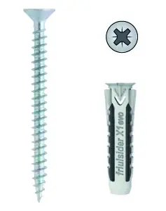Tassello universale 4 settori con ganci X1 Evo Friulsider 10x50 Veilige Betaling